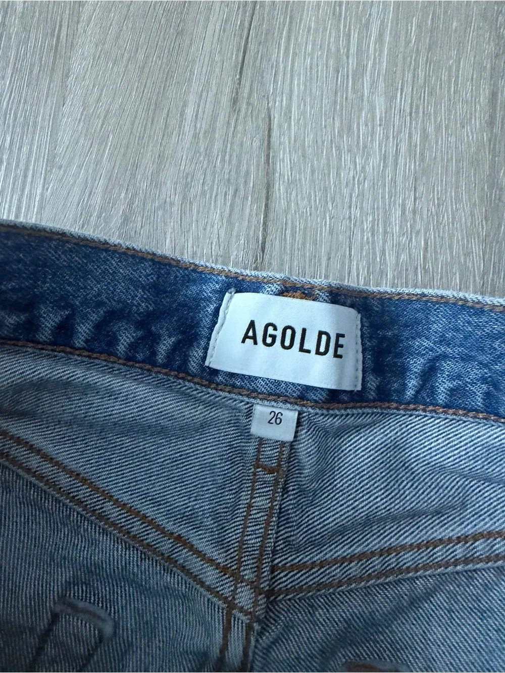 Agolde Parker Long Short Sz 26